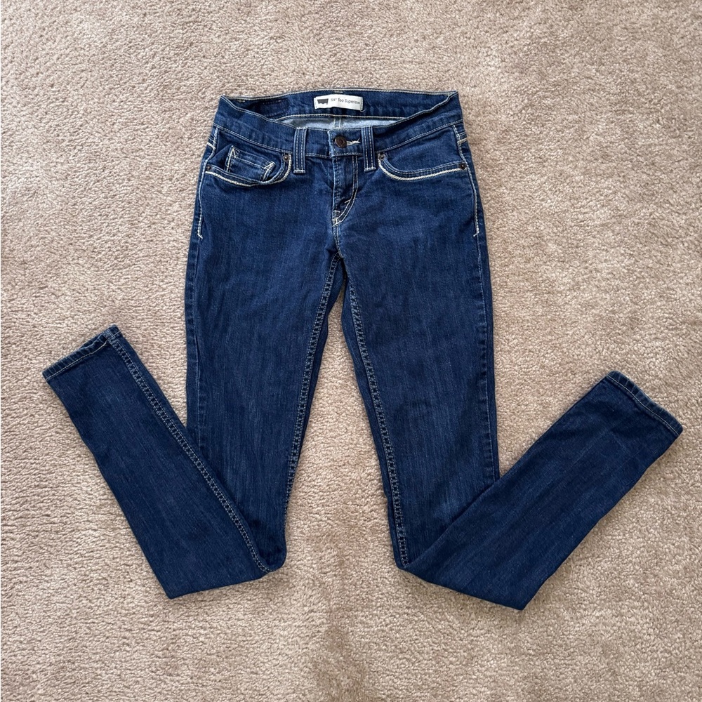 Levi's Blue Skinny Jeans Sleek Fit